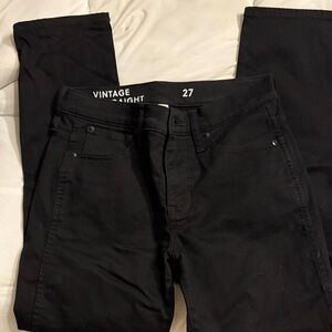 J crew size 27 vintage Slim Straight jeans